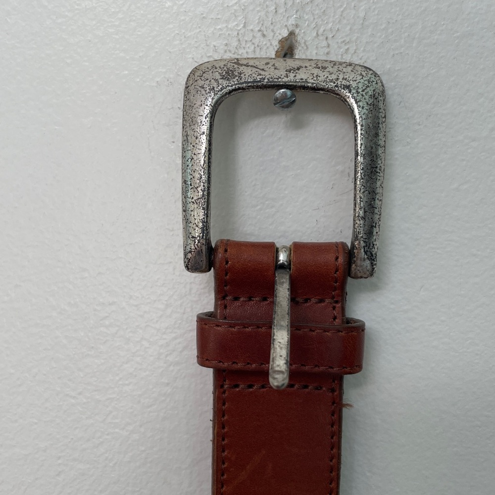 Beaded Leather Belt Colorful - Picture 3 of 5